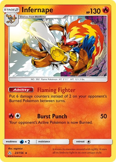 SM05: Infernape (Holofoil)
