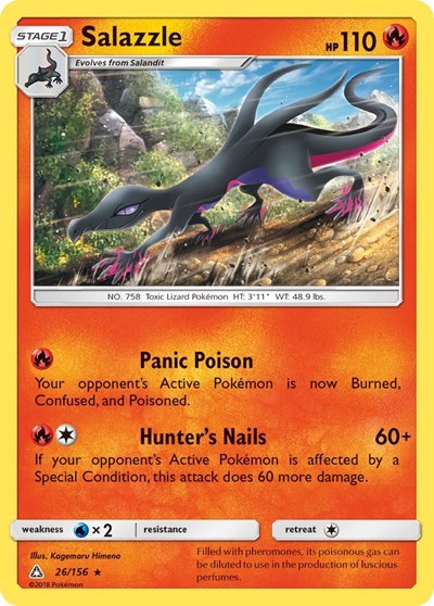 SM05: Salazzle (Reverse Holofoil)