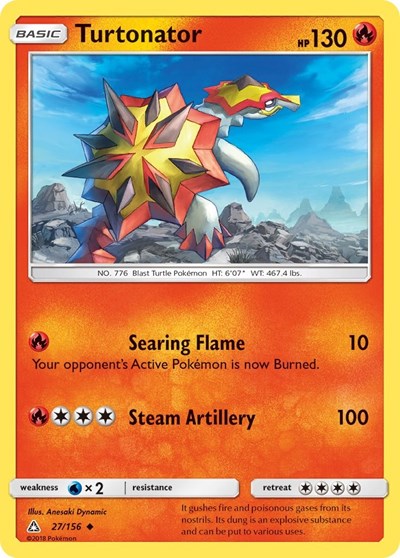 SM05: Turtonator (Reverse Holofoil)