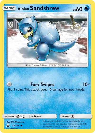 SM05: Alolan Sandshrew (Reverse Holofoil)