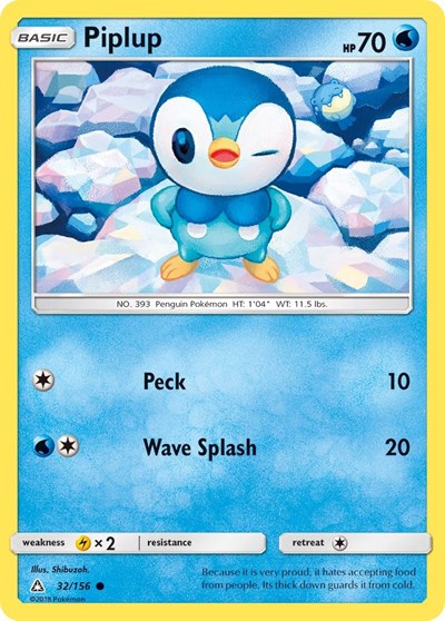 SM05: Piplup (32) (Reverse Holofoil)