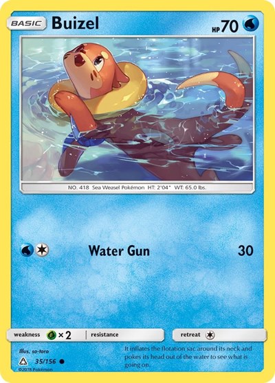SM05: Buizel (Reverse Holofoil)