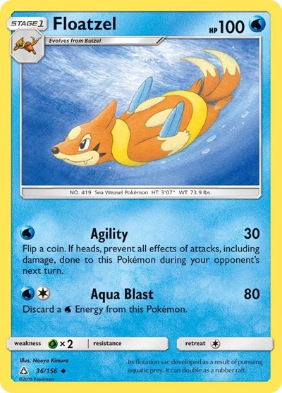 SM05: Floatzel (Reverse Holofoil)