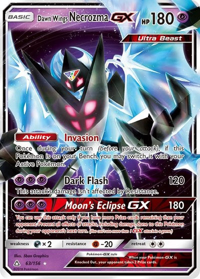 SM05: Dawn Wings Necrozma GX (Holofoil)