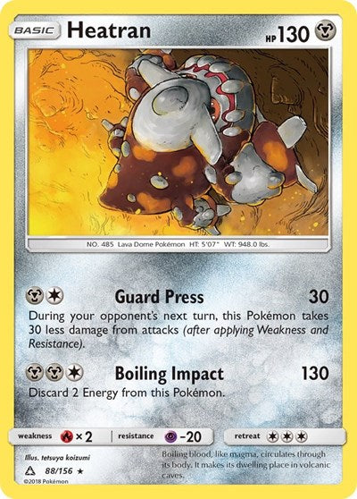 SM05: Heatran (Reverse Holofoil)