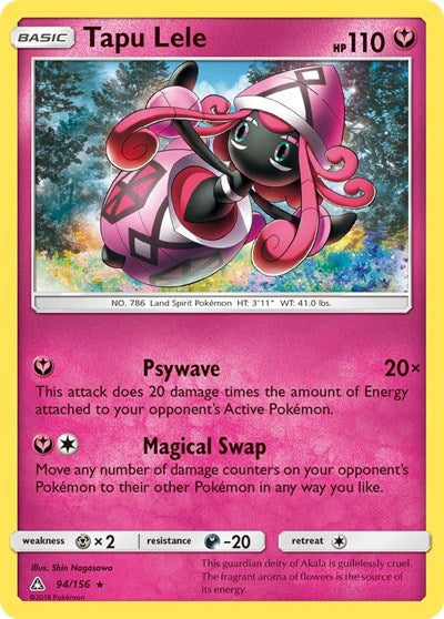 SM05: Tapu Lele (Reverse Holofoil)