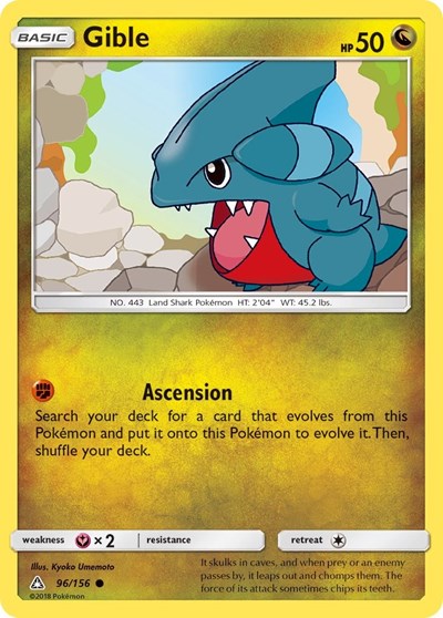 SM05: Gible (96) (Reverse Holofoil)