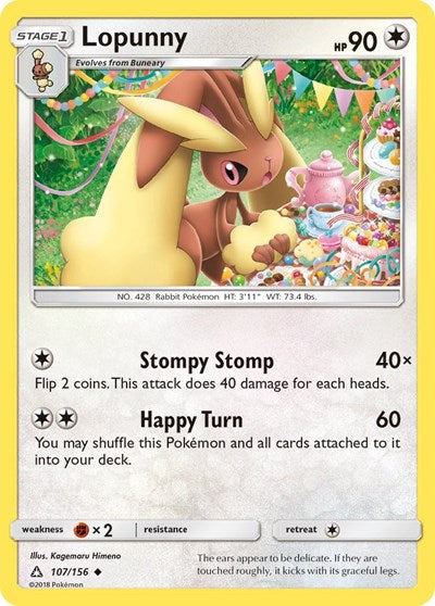 SM05: Lopunny (Reverse Holofoil)