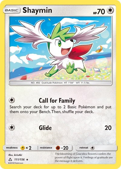 SM05: Shaymin (111) (Reverse Holofoil)