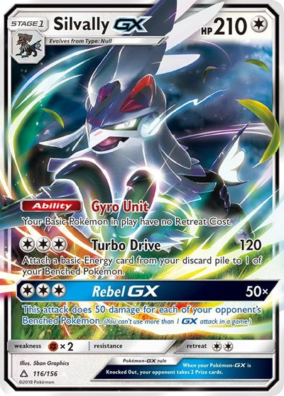 SM05: Silvally GX (Holofoil)