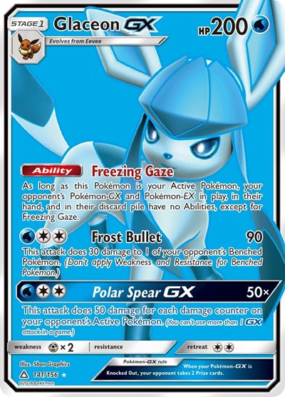 SM05: Glaceon GX (Full Art) (Holofoil)