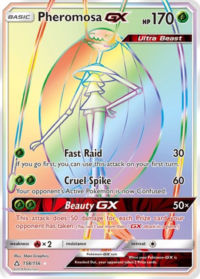 SM05: Pheromosa GX (Secret Rare) (Holofoil)