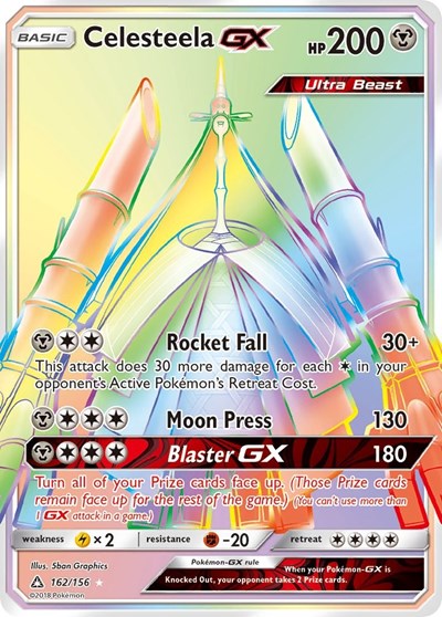 SM05: Celesteela GX (Secret Rare) (Holofoil)