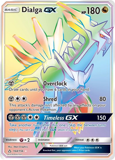 SM05: Dialga GX (Secret Rare) (Holofoil)