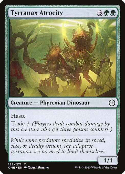ONE: Tyrranax Atrocity (Foil)