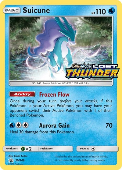 SMP: Suicune - SM149 (Prerelease) (Holofoil)