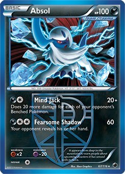PR: Absol - 67/116 (Moltres Legendary Battle Deck)