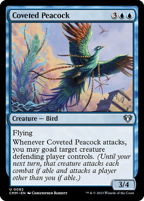 CMM: Coveted Peacock (Foil)