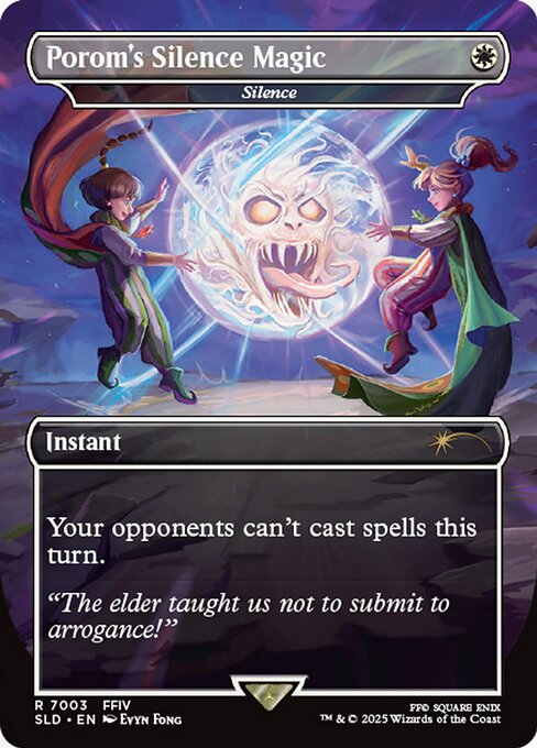 SLD: Porom's Silence Magic - Silence (Rainbow Foil)