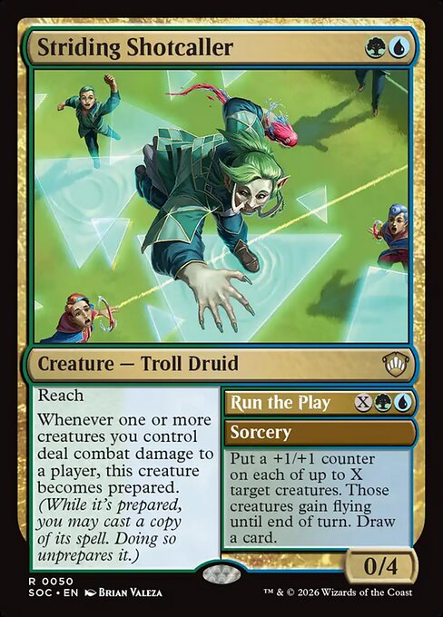 SOC: Striding Shotcaller