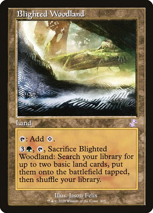 TSR: Blighted Woodland (Foil)