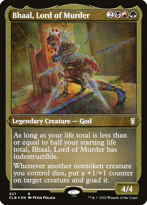 CLB: Bhaal, Lord of Murder (Foil Etched)