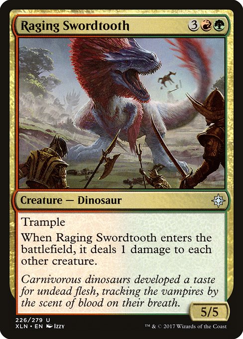 XLN: Raging Swordtooth