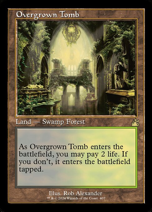 RVR: Overgrown Tomb (Retro Frame) (Foil)