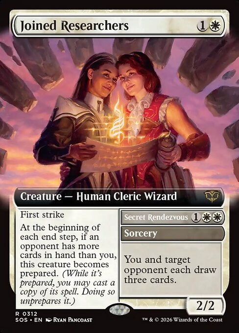 SOS: Joined Researchers (Extended Art)