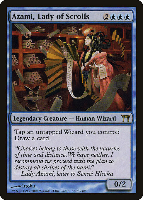 CHK: Azami, Lady of Scrolls