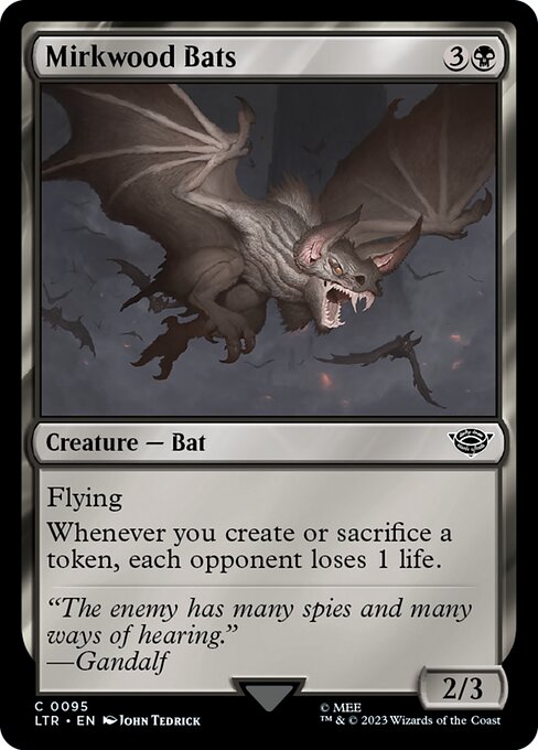 LTR: Mirkwood Bats (Foil)