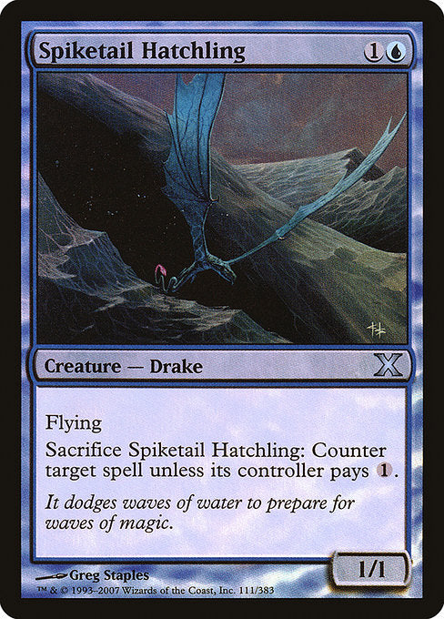 10E: Spiketail Hatchling (Foil)