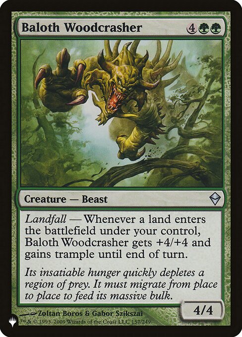 PLST: Baloth Woodcrasher