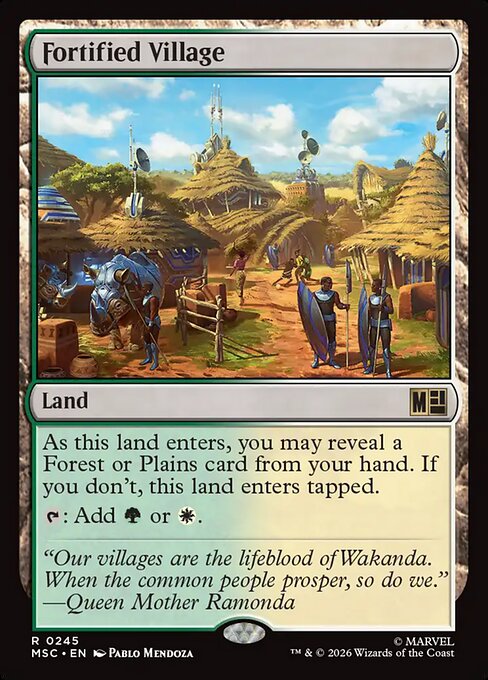 MSC: Fortified Village