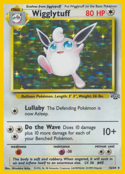 Wigglytuff (16) 16/64 Unlimited Jungle