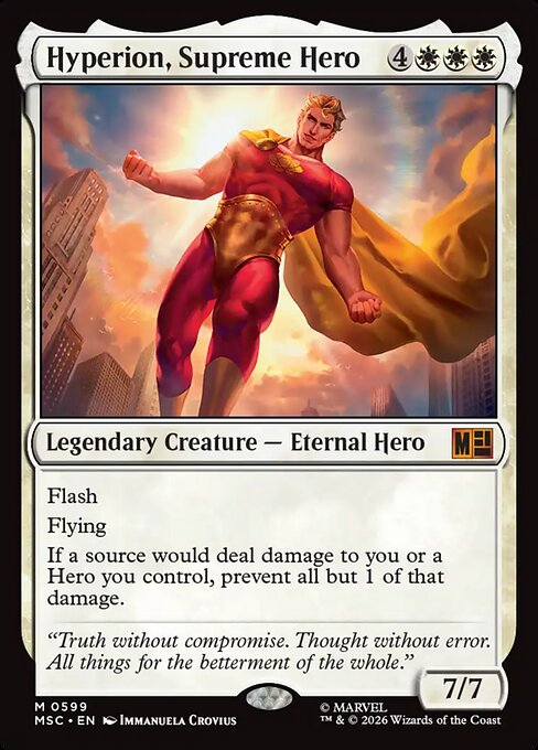 MSC: Hyperion, Supreme Hero