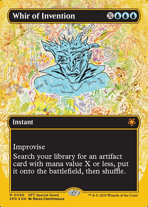 SPG: Whir of Invention (Borderless) (First-Place Foil)