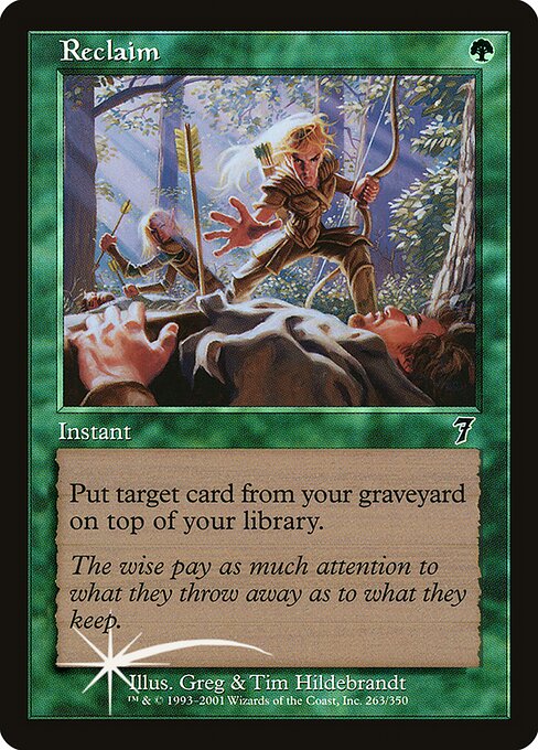 7ED: Reclaim (Foil)