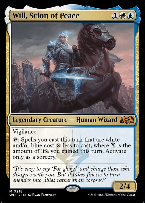WOE: Will, Scion of Peace (Foil)