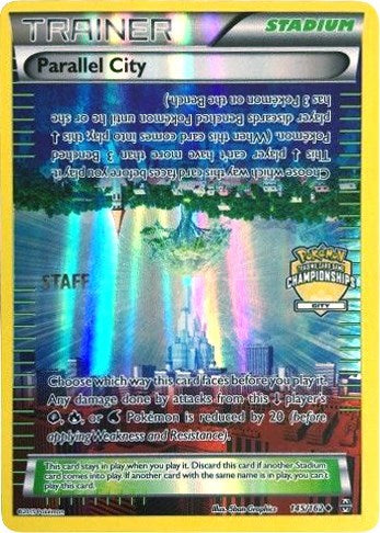 PR: Parallel City - 145/162 (City Championships) [Staff] (Reverse Holofoil)