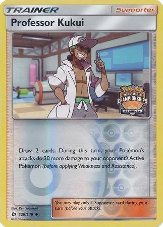 PR: Professor Kukui - 128/149 (Regional Championships) (Reverse Holofoil)