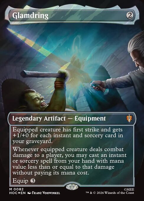 HOC: Glamdring (Borderless) (Surge Foil)