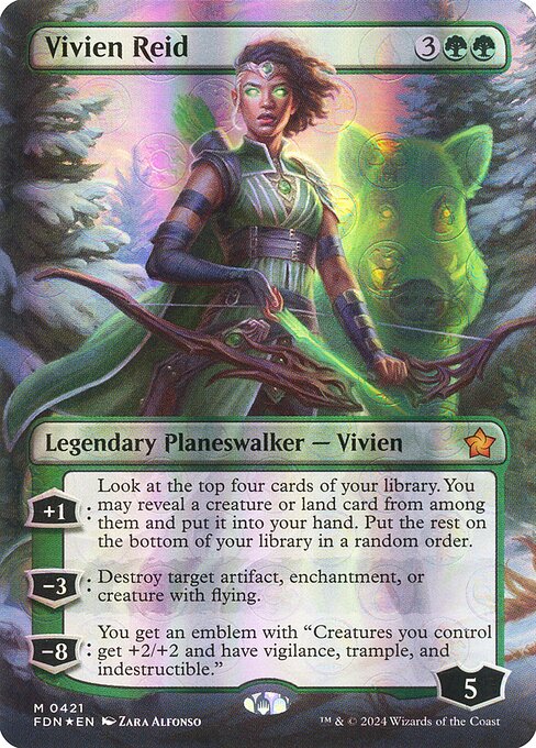 FDN: Vivien Reid (Borderless) (Mana Foil)