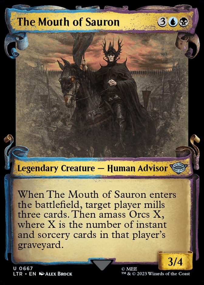 The Mouth of Sauron (Showcase Scrolls) [Foil] :: LTR