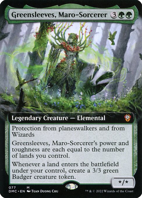 DMC: Greensleeves, Maro-Sorcerer (Extended Art) (Foil)