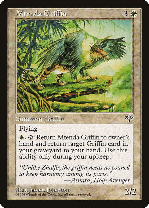 MIR: Mtenda Griffin