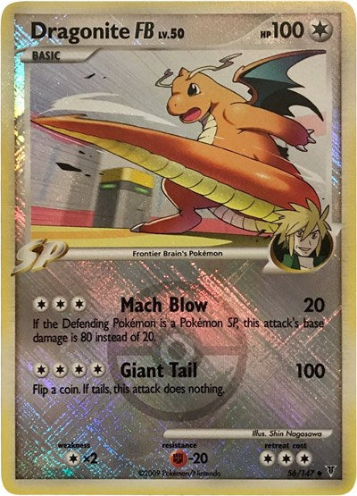PR: Dragonite FB - 56/147 (League Promo) (Reverse Holofoil)