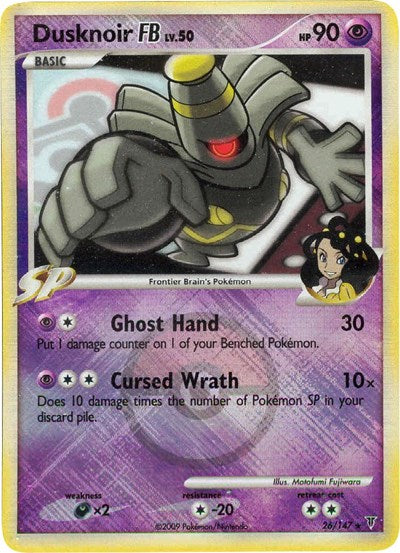 PR: Dusknoir FB - 26/147 (League Promo) (Reverse Holofoil)