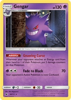 PR: Gengar - 38/111 (Prerelease Kit Exclusive)