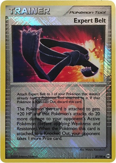 PR: Expert Belt - 87/99 (League Promo) (Reverse Holofoil)